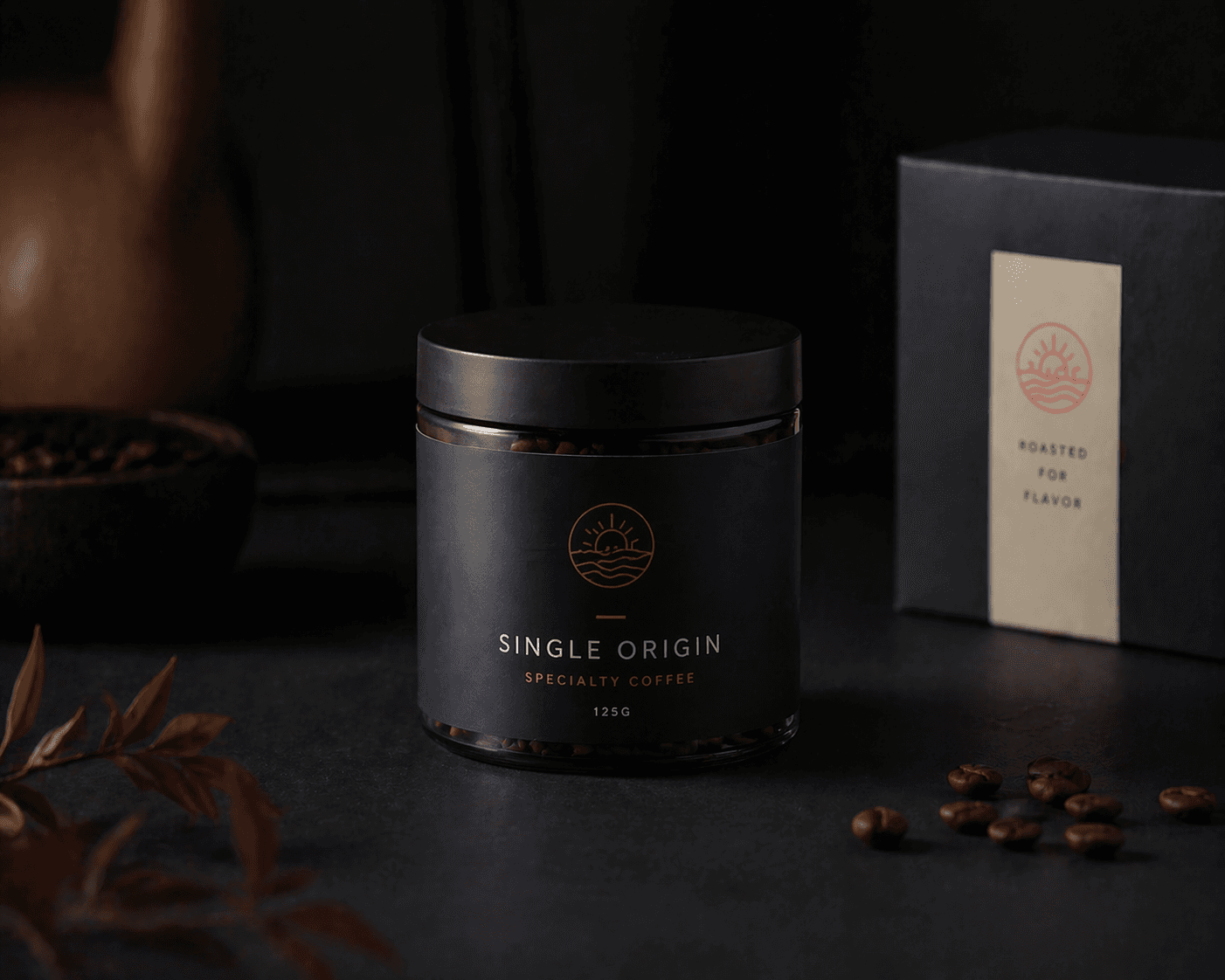 Limited release coffee label